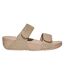 Claquettes Lulu Shimmerlux Femme Marron Pâle Beige FitFlop-1