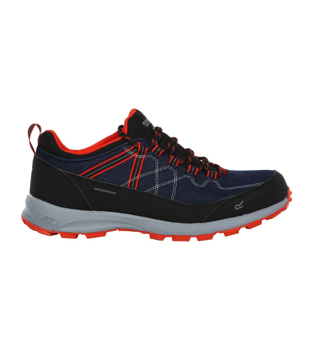 Chaussures de marche samaris lite homme bleu nuit / orange Regatta-3