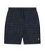 Mens Pool Print Swim Shorts Navy Lyle & Scott-1