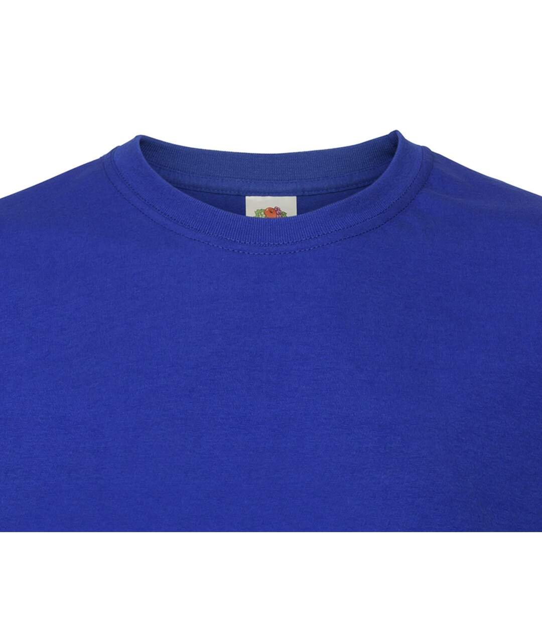 T-shirt hommes bleu roi Fruit of the Loom