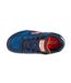 Childrens/kids Top Flex Indoor Football Shoes Navy Blue Orange Joma-3