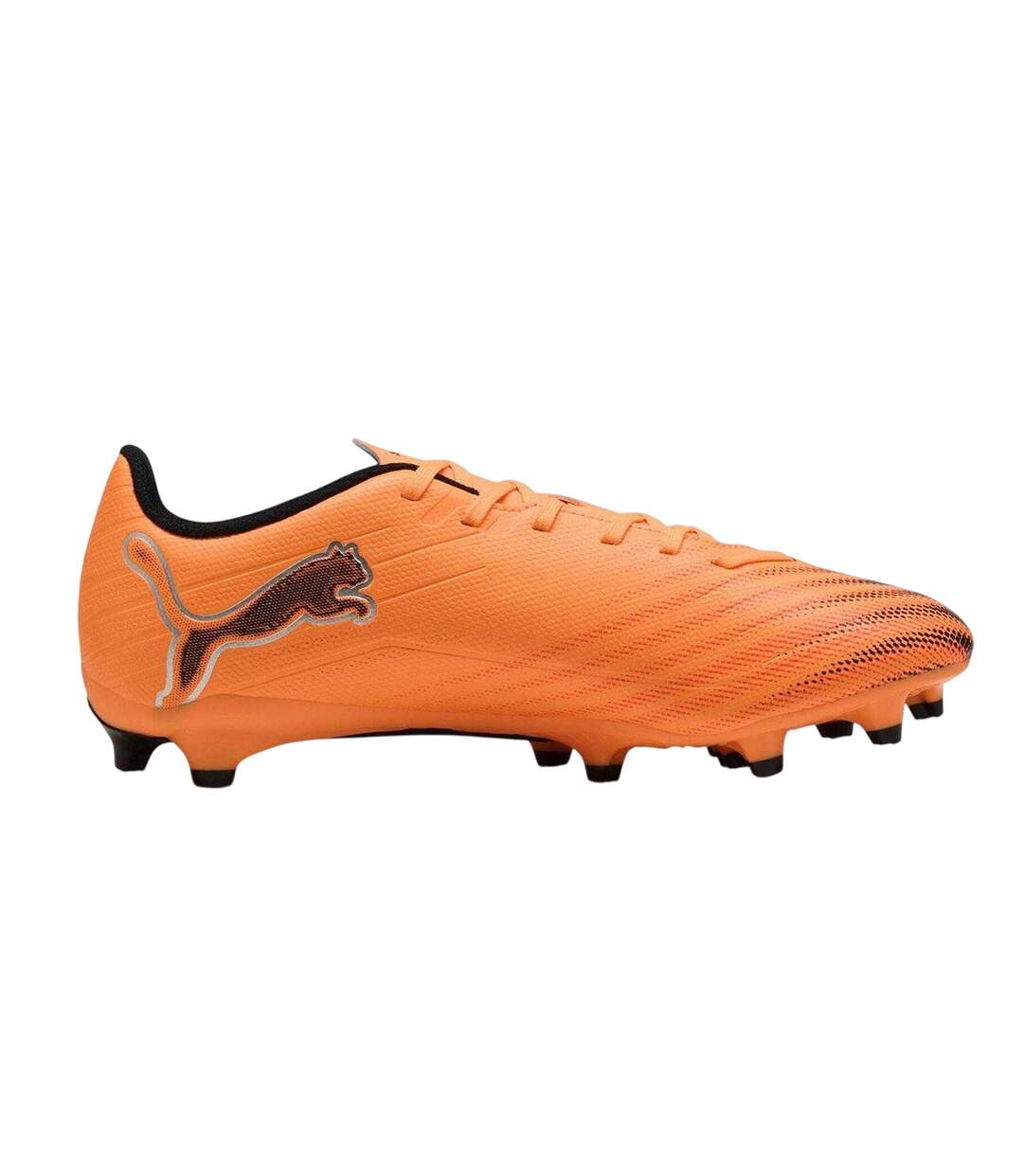 Mens Ultra 6 Play Firm Ground Football Boots Orange Black Puma-1