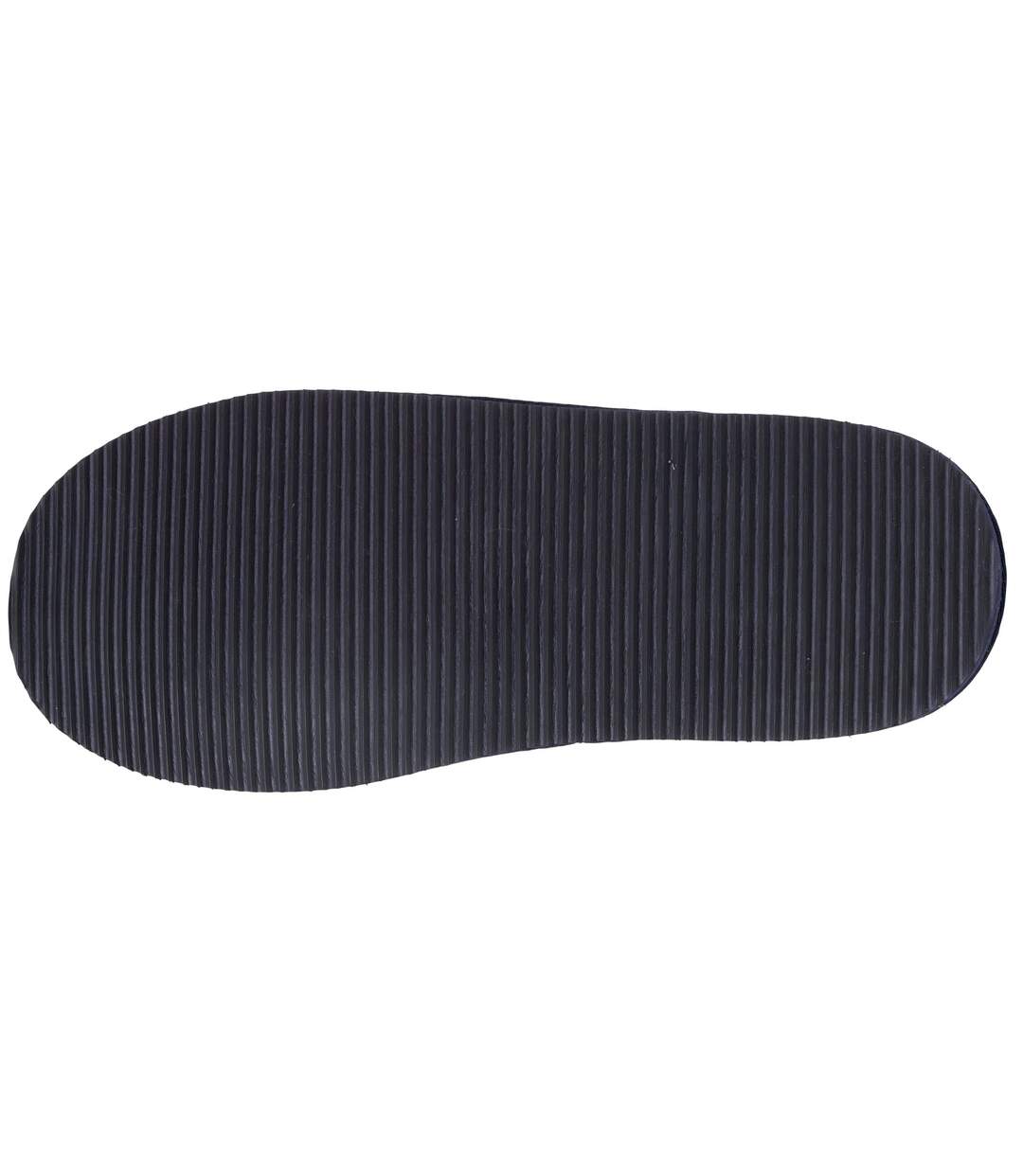 Isotoner Chaussons Mules homme en cuir et interieur ultra doux en fausse fourrure-5