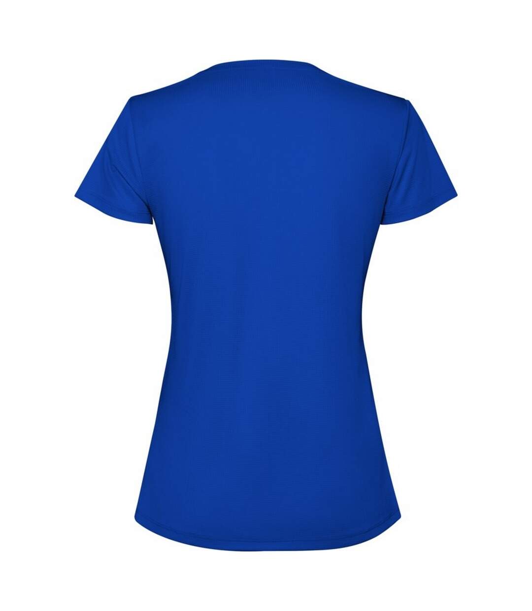 Womens/ladies estoril short-sleeved t-shirt royal blue Roly-2
