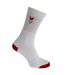 Mens Assorted Emblem Sport Socks (5 Pairs) (White) - UTMB529