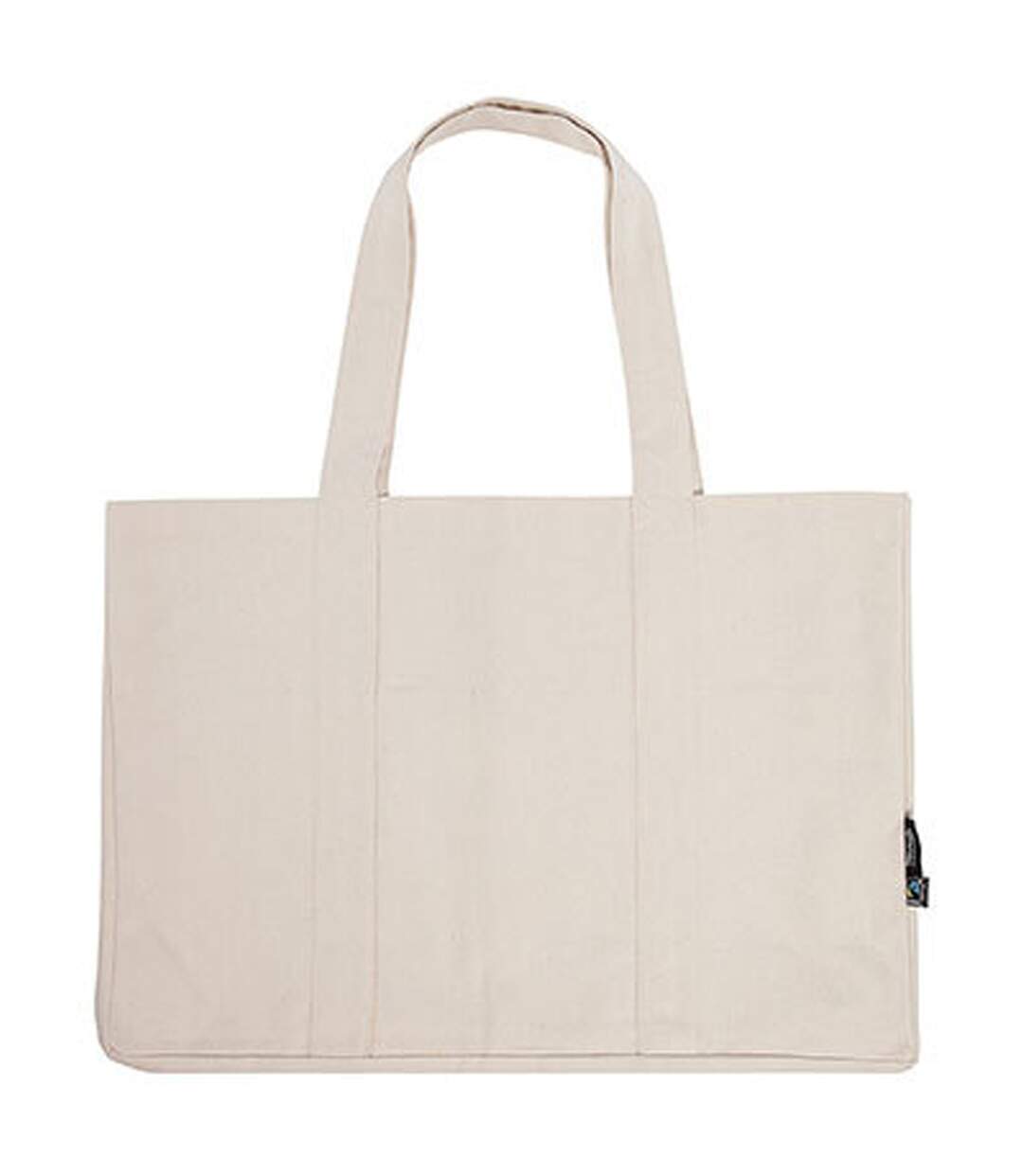 Tote Bag Plage 55 Cm X 38 Cm Blanc Cassé Neutral-1