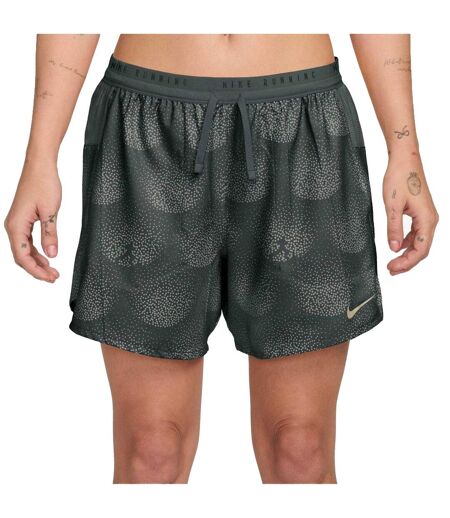 Short De Course Motif/style Abstrait Performance Homme Noir Nike