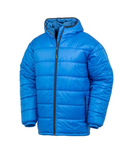 Parka Homme Bleu Roi Result Genuine Recycled