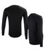 2 Pack Mens Thermal Tops Long Sleeve | Warm Winter Fleece Base Layer Top-3