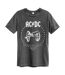 T-shirt For Those About To Rock Adulte Anthracite Amplified-1