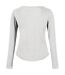 Regatta Womens/Ladies Lakeisha Long-Sleeved T-Shirt (White) - UTRG7172