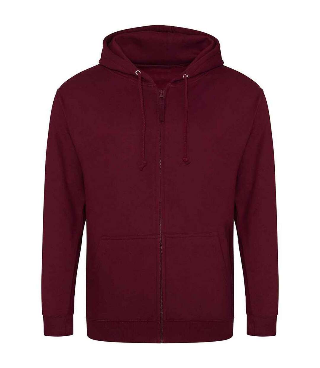 Veste à capuche homme bordeaux Awdis-1