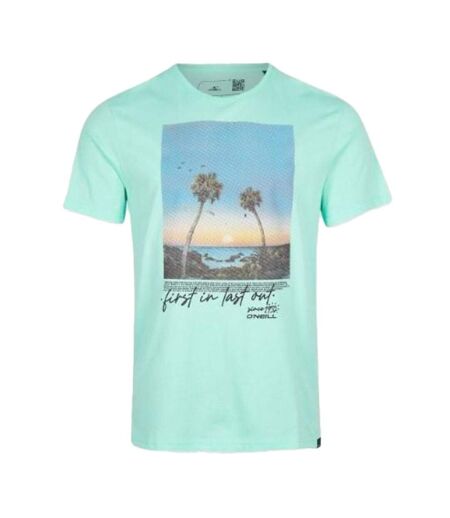 T-shirt turquoise homme o'neill loren