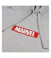 Marvel Mens Box Logo Hoodie (Gris chiné) - UTTV194