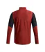 Mens Pro Quarter Zip Top Orange Under Armour-3
