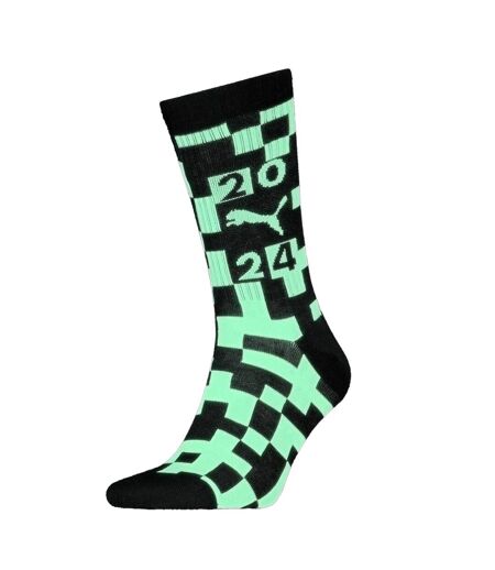 Unisex Adult Sport Crew Socks Black Puma