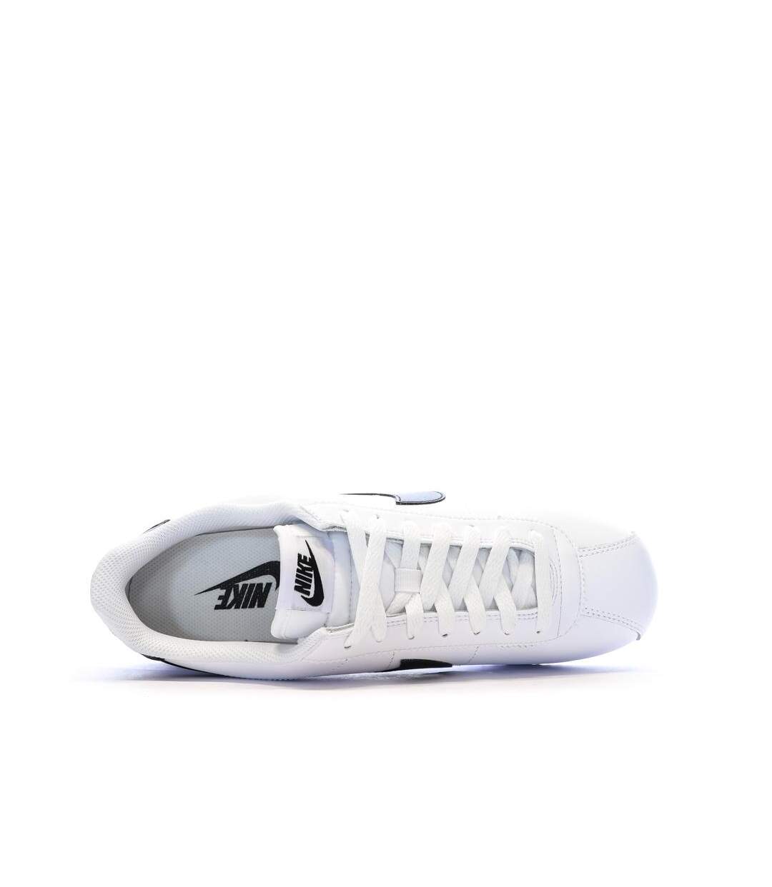 Baskets blanc/noir homme nike cortez-4
