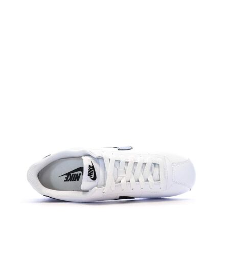 Baskets blanc/noir homme nike cortez