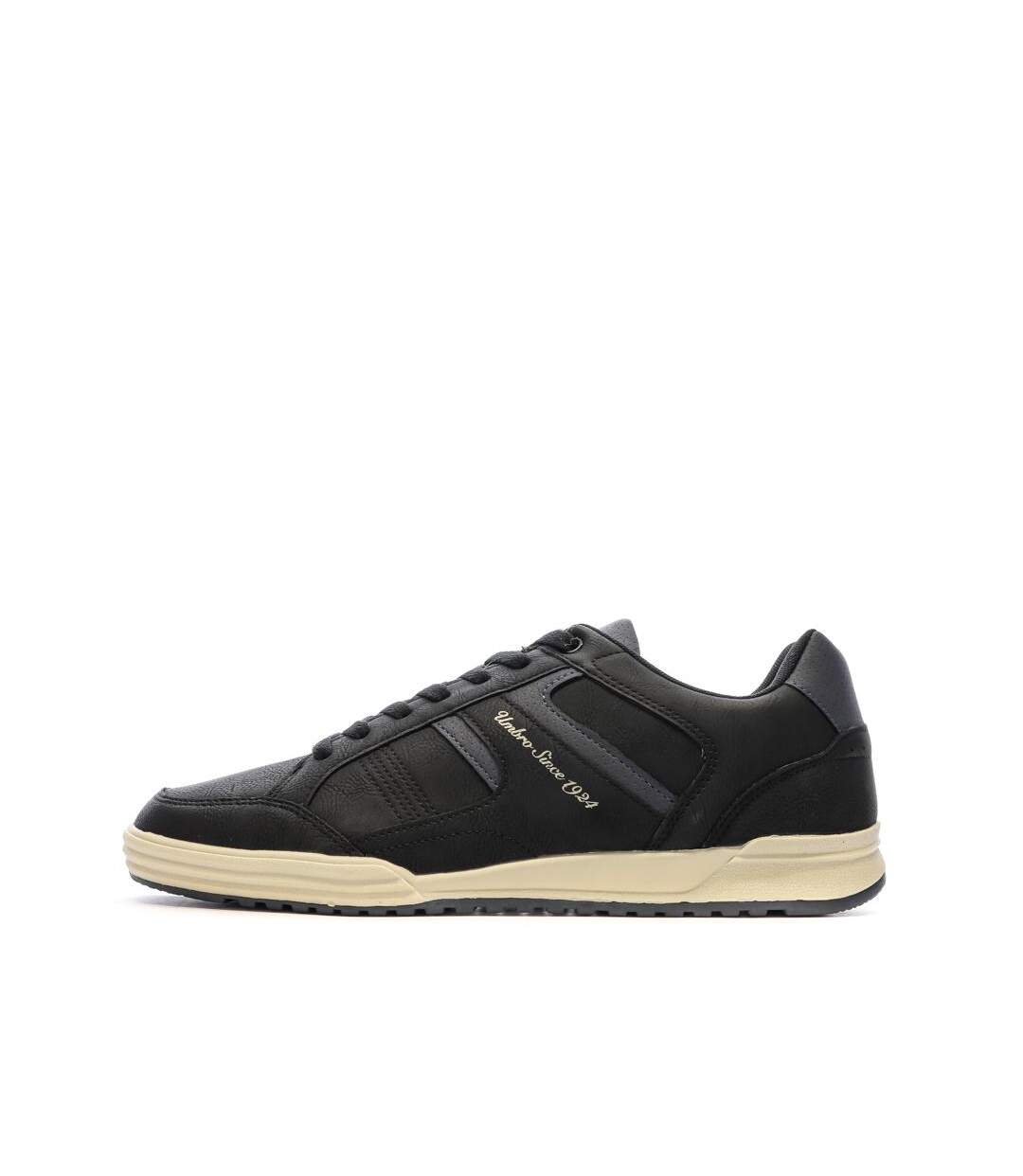 Baskets noir/marine homme umbro jade net-1