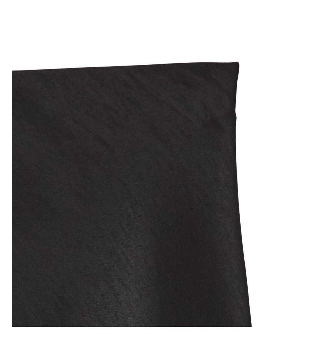 Jupe longue satinée noire femme vero moda emily-2