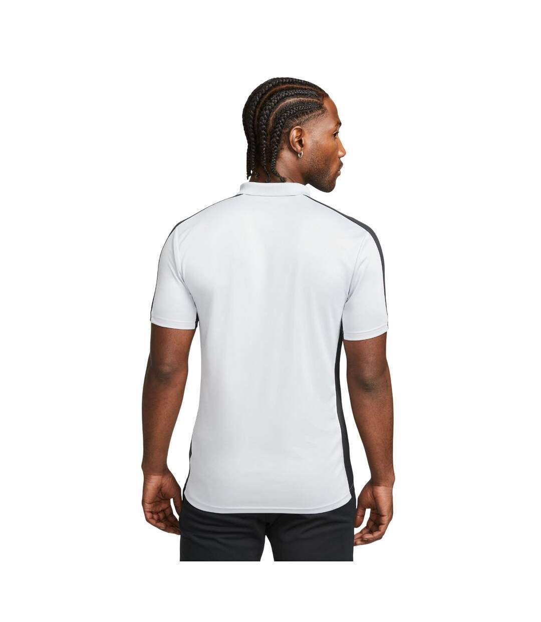 Polo Manches Courtes Academy Homme Blanc Nike-3