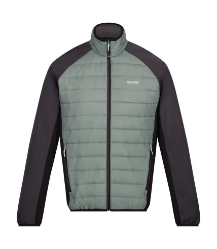 Veste hybride clumber homme vert kaki / cendre Regatta Regatta