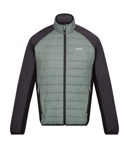 Veste hybride clumber homme vert kaki / cendre Regatta