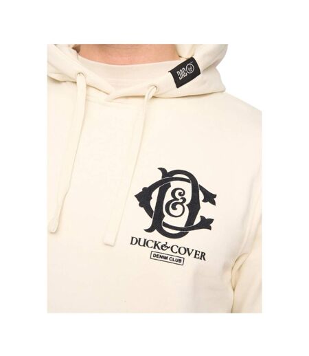 Mens Randolph Hoodie Light Stone Duck And Cover
