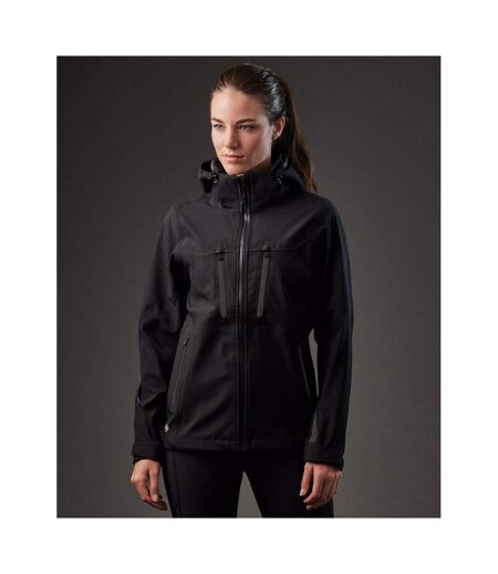 Stormtech Womens Patrol Technical Softshell Jacket (Black/ Carbon)