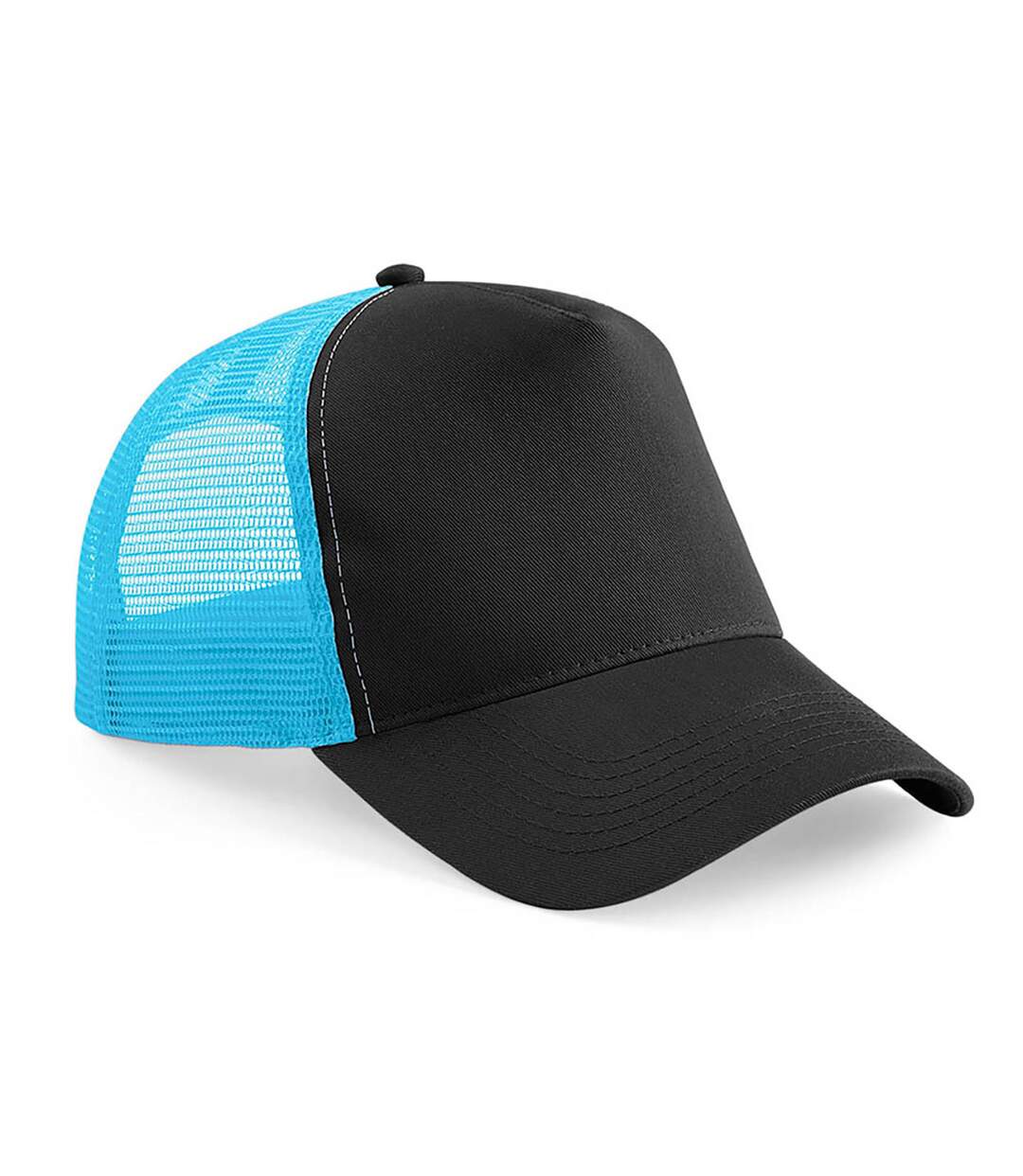 Casquette homme noir/bleu Beechfield-1