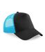 Casquette homme noir/bleu Beechfield