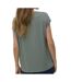 T-Shirt vert femme vero moda lava-2