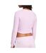 T-Shirt rose femme adidas 3s crop-2