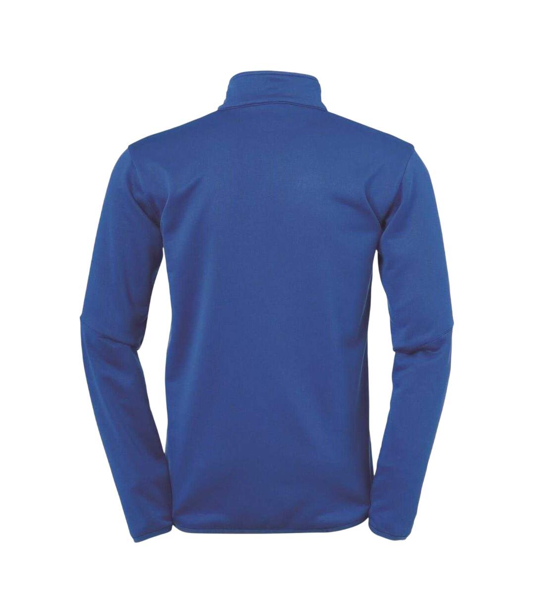 Unisex Adult Zip Neck Sweatshirt Blue Lime UHL Sport-3