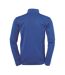Unisex Adult Zip Neck Sweatshirt Blue Lime UHL Sport-3