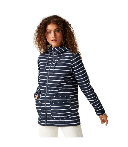 Veste imperméable bayletta femme bleu marine / blanc Regatta