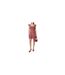 Robe Courte Motif/style Floral Femme Rouge AX Paris-1