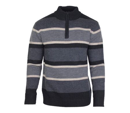 Pull camionneur col montant zippé PENALTY2