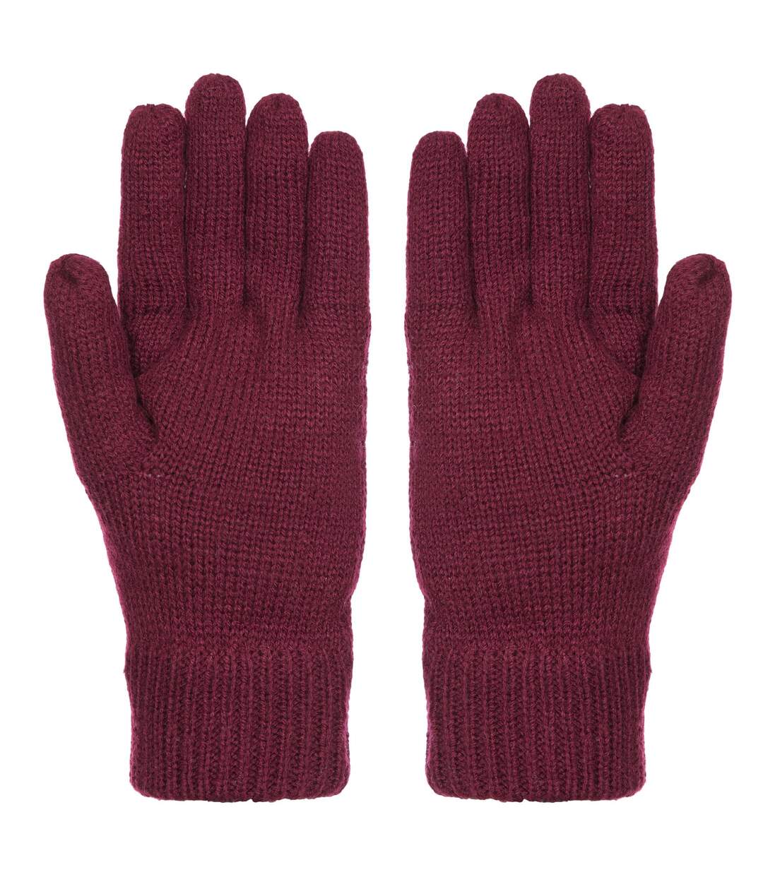 Sutella Gants En Tricot Bordeaux Trespass-3