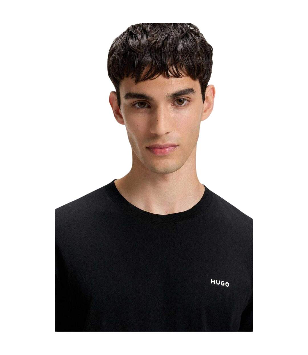 T-shirt Dero Homme Noir Boss-4