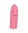 Clique Mens Pique Polo Shirt (Pink)