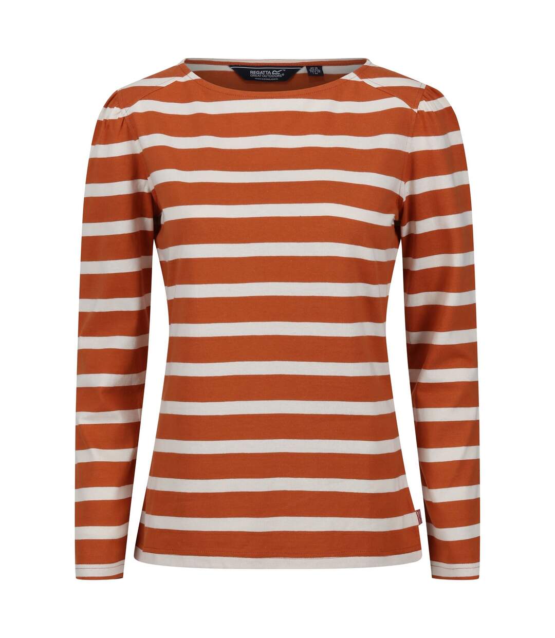 T-shirt Federica Femme Orange Brûlé Beige Clair Regatta-2