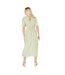 Robe mi-longue femme vert de gris Dorothy Perkins