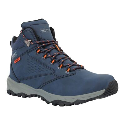 Bottines de marche amble homme denim sombre / orange foncé Regatta