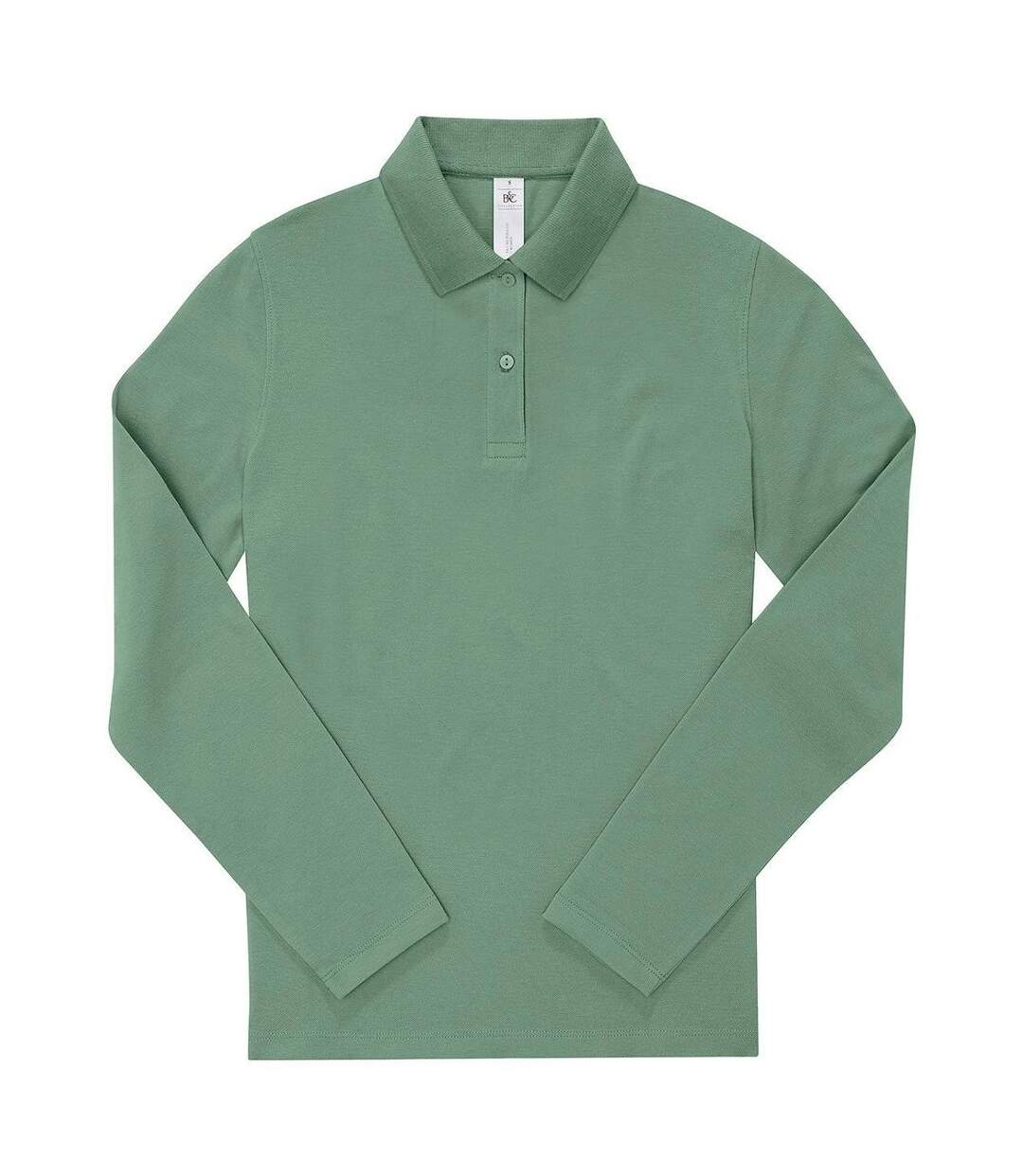 Polo manches longues- Femme - PW464 - vert amalfi