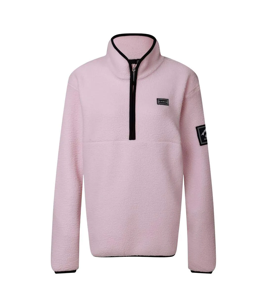 Womens/ladies Slide Out Fleece Top Pink Haze Dare 2B-2