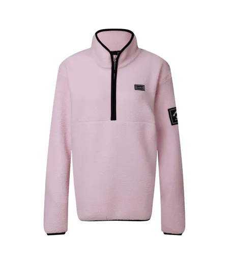 Womens/ladies Slide Out Fleece Top Pink Haze Dare 2B