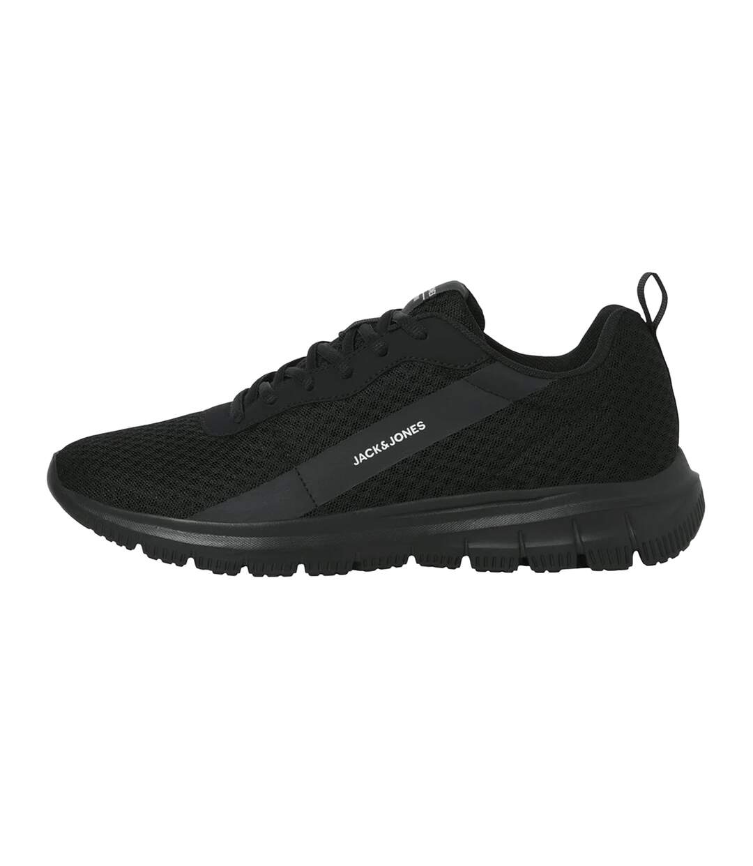 Mens taylor mesh trainers anthracite Jack And Jones-2