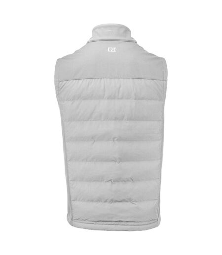 Mens Oak Harbor Body Warmer Silver Cutter & Buck