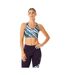 Brassière De Sport Motif/style Camouflage Femme Bleu Blanc Asics-1